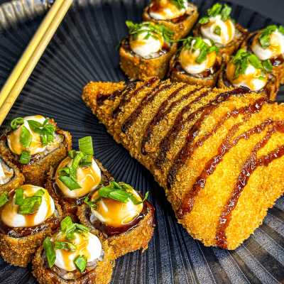 1 temaki Hot mas 10 unidades de Hot Holl