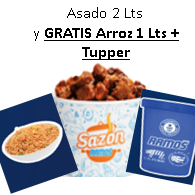 Asado 2 Lts Combo Promoción