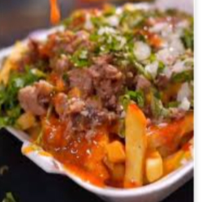 Papas con Suadero
