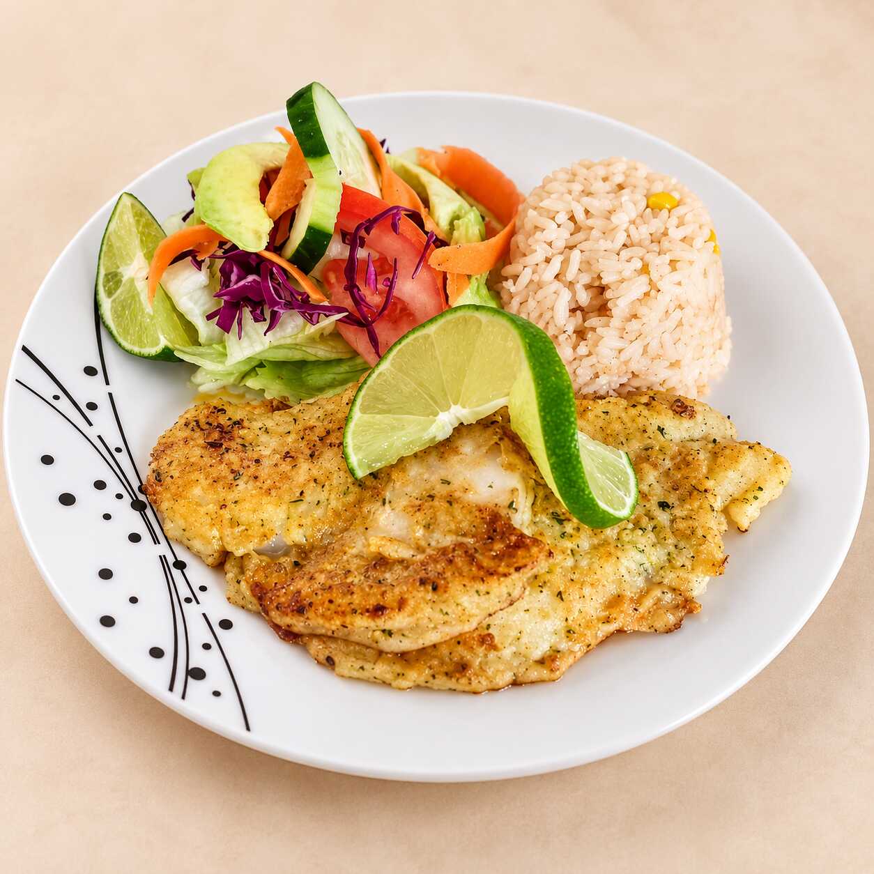 Filete Pescado a la Plancha
