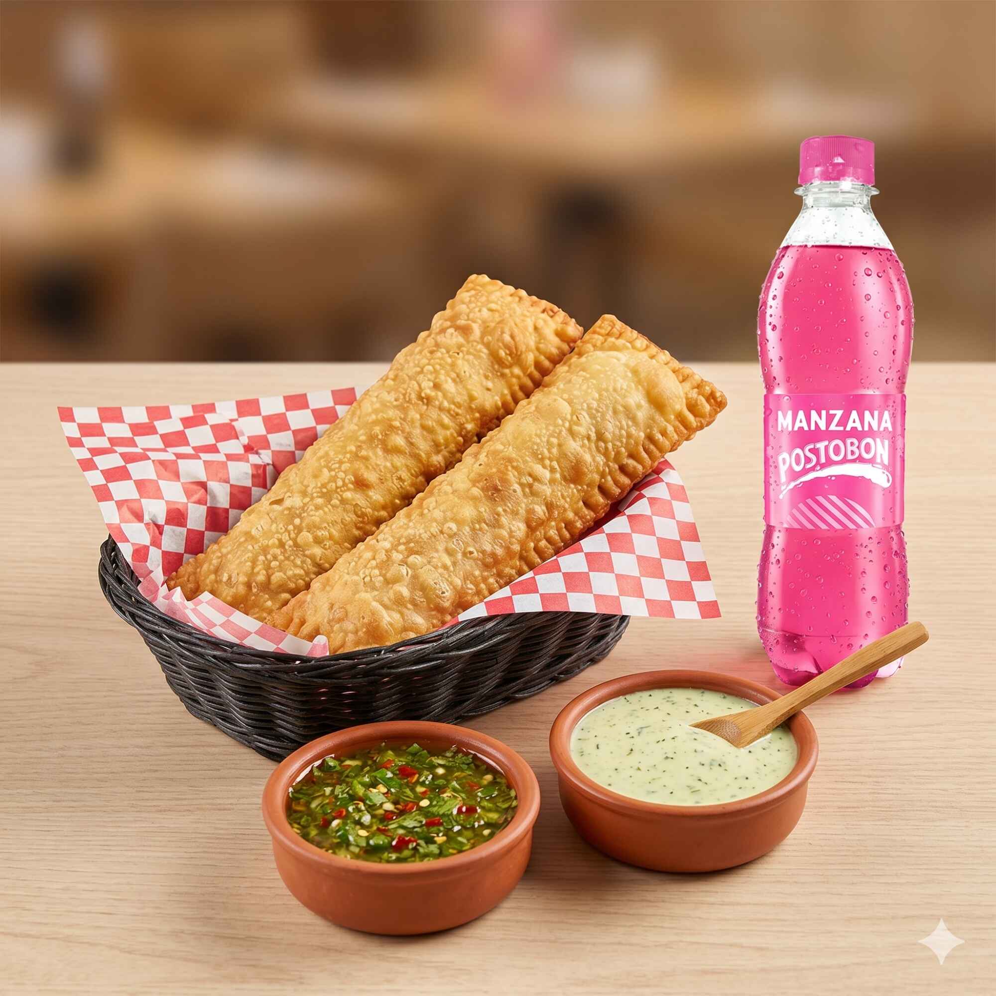 COMBO PERSONAL FLAUTAS + BEBIDA