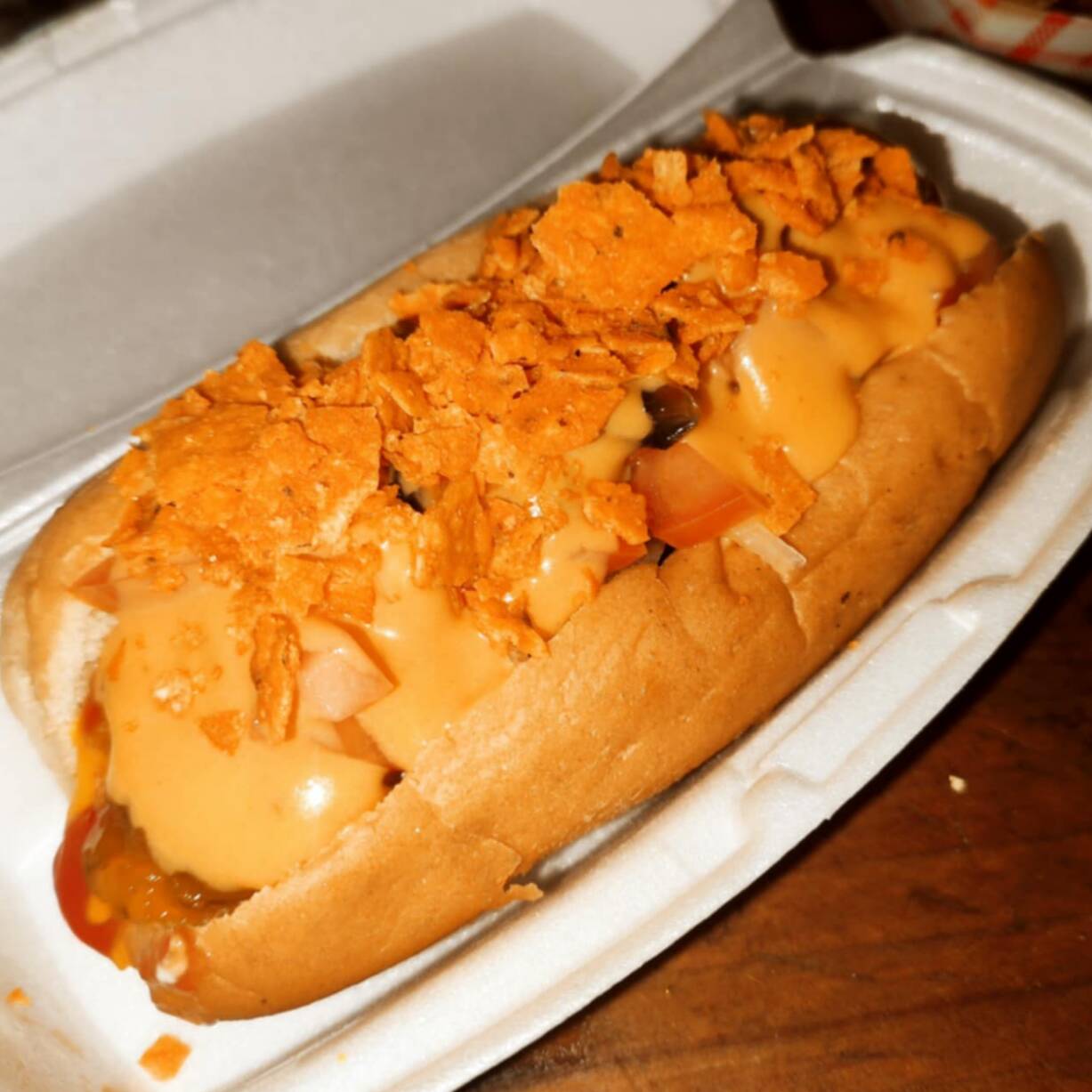 1 Hot Dog Vegetariano Especial COMBO