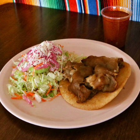Tostada de Manita