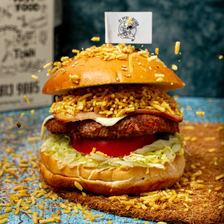 Hamburguesa Clásica con Filete de Pollo