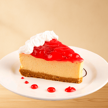 Pay de Queso con Fresas