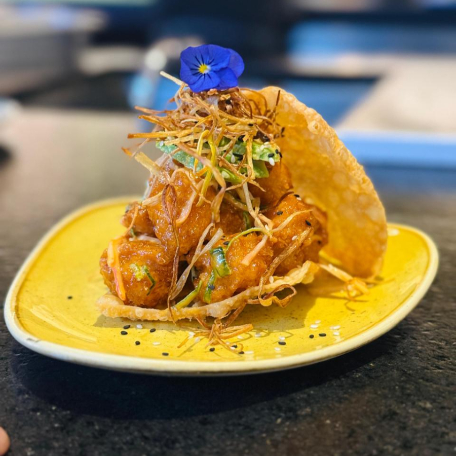 Tostada Camarón Roca