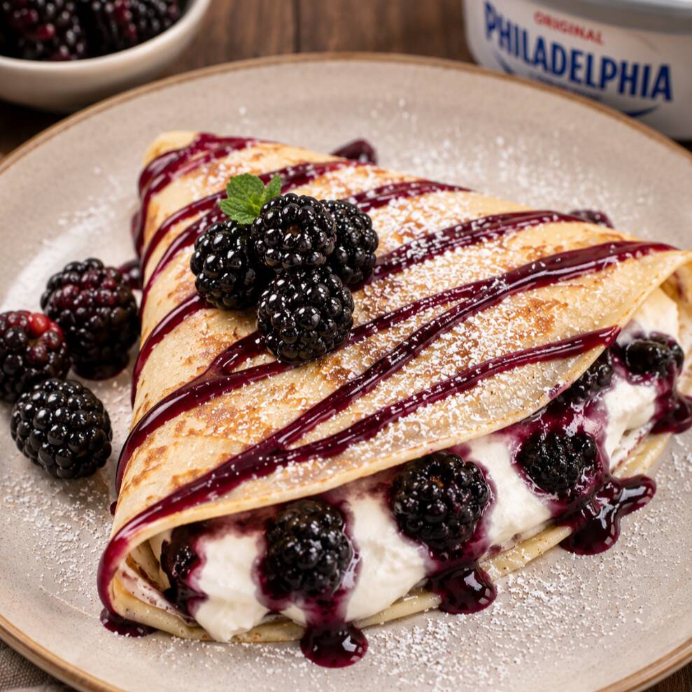 Crepa Philalphia con Zarzamora