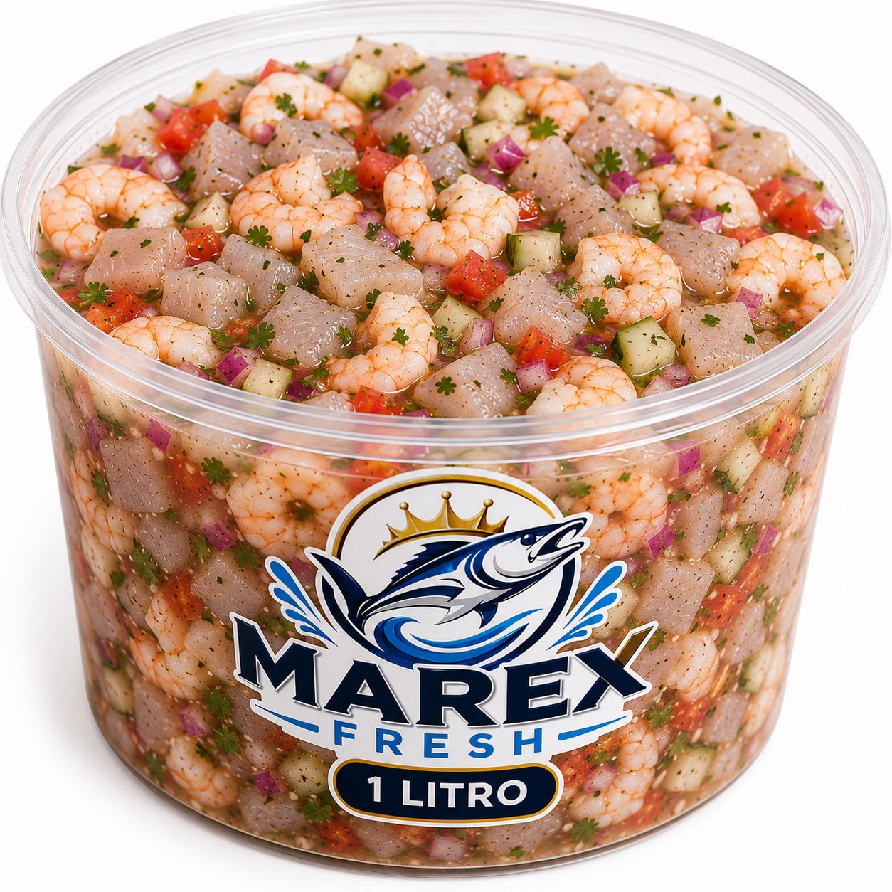 Ceviche de Lonja y Camaron 1lt