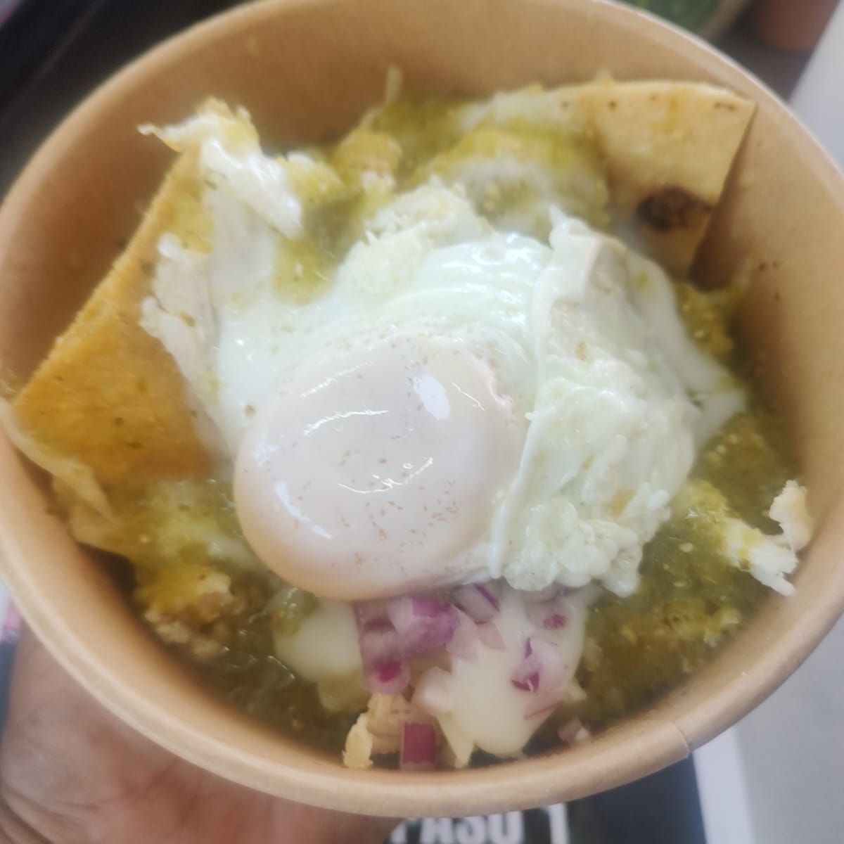 chilaquiles rancheros verdes