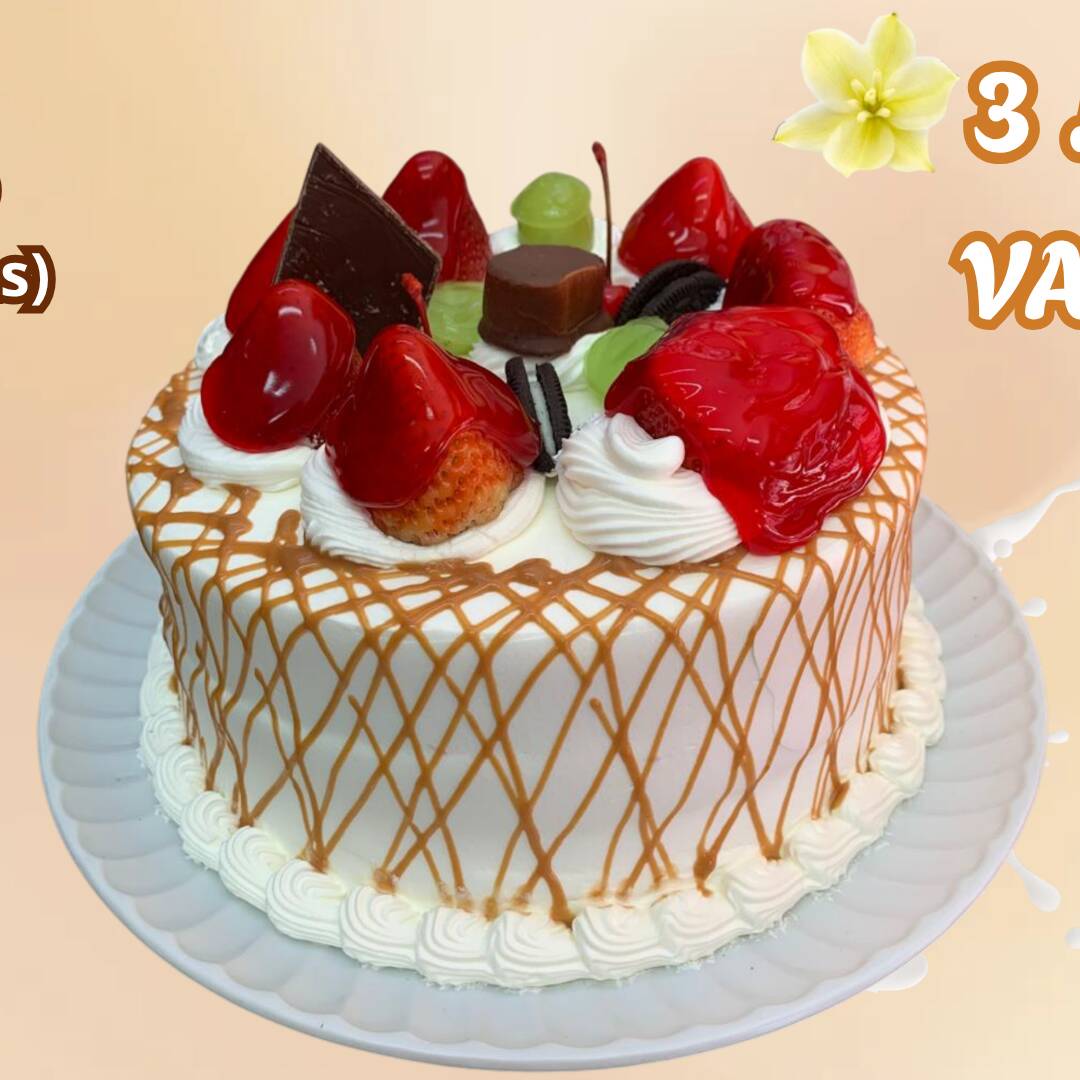 3 Leches Mediano Vainilla Tradicional