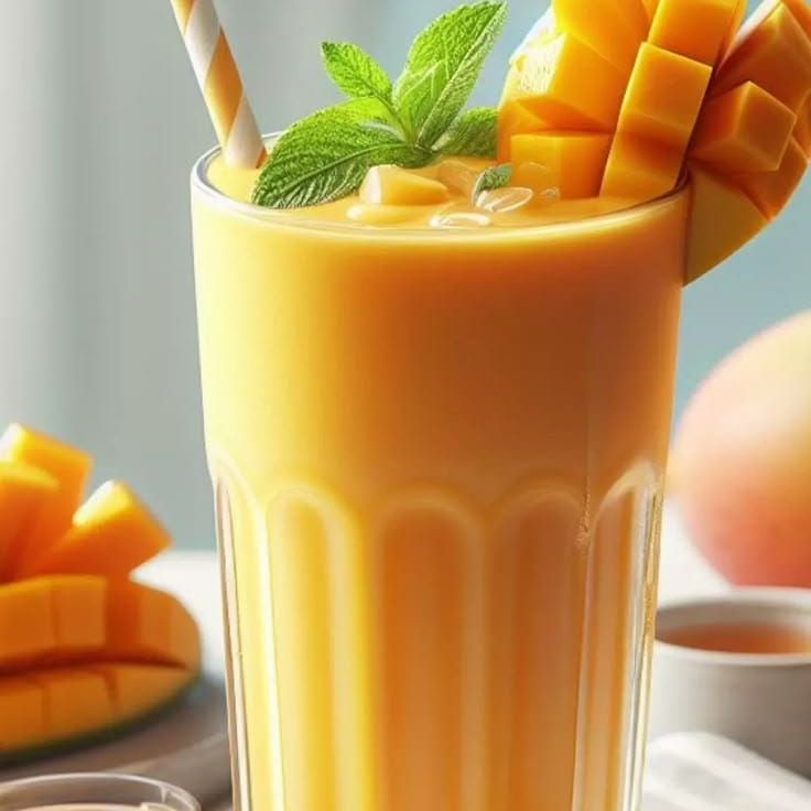 Crepas hawaiana + smothie de mango