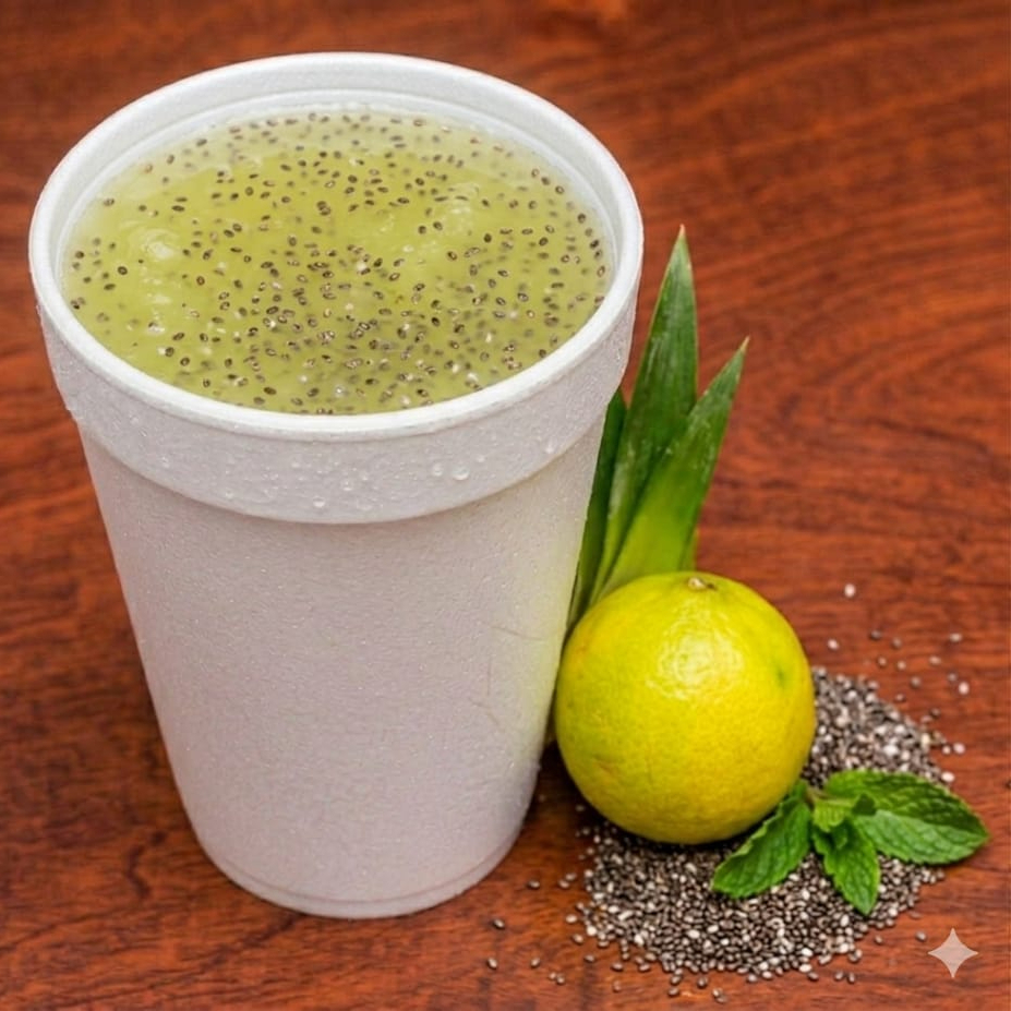 Agua de Limón con Chia 1 L.