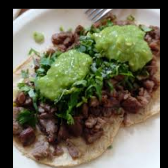 Tacos De Carne Asada Maíz
