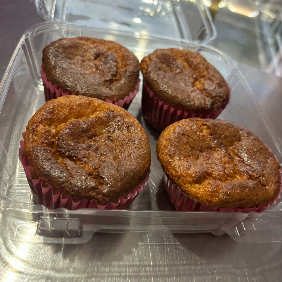 Panque de elote sin gluten