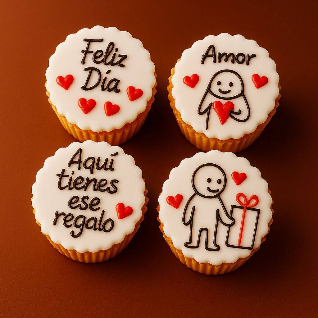 Caja de Cupcake X4 Cobrate