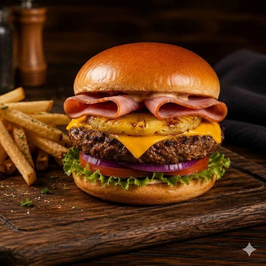 BURGER HAWAIIANA