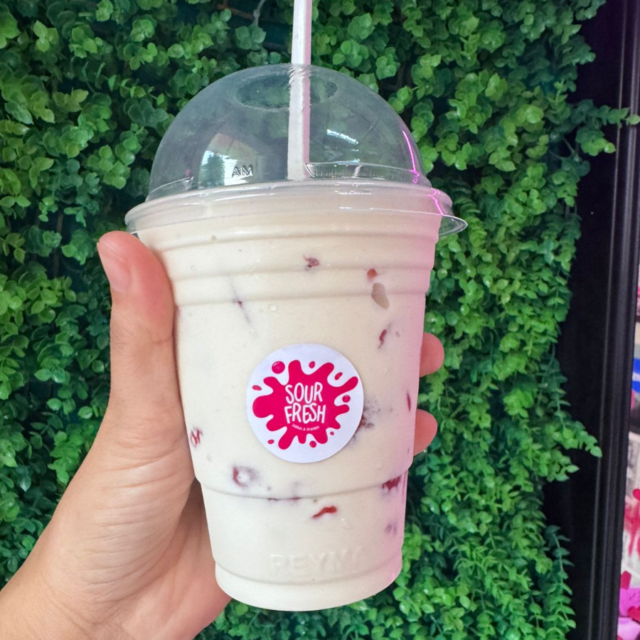 fresas con crema medianas