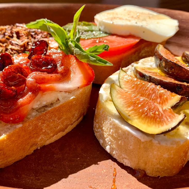 4 Bruchettas Salmone