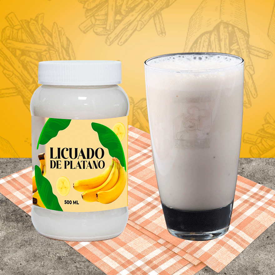 Licuado Platano 500 ml