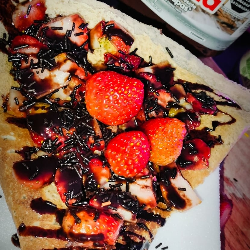 Crepa Sabor Crema de Cacahuate.