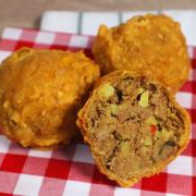 Papa Rellena + Buñuelo + Empanada