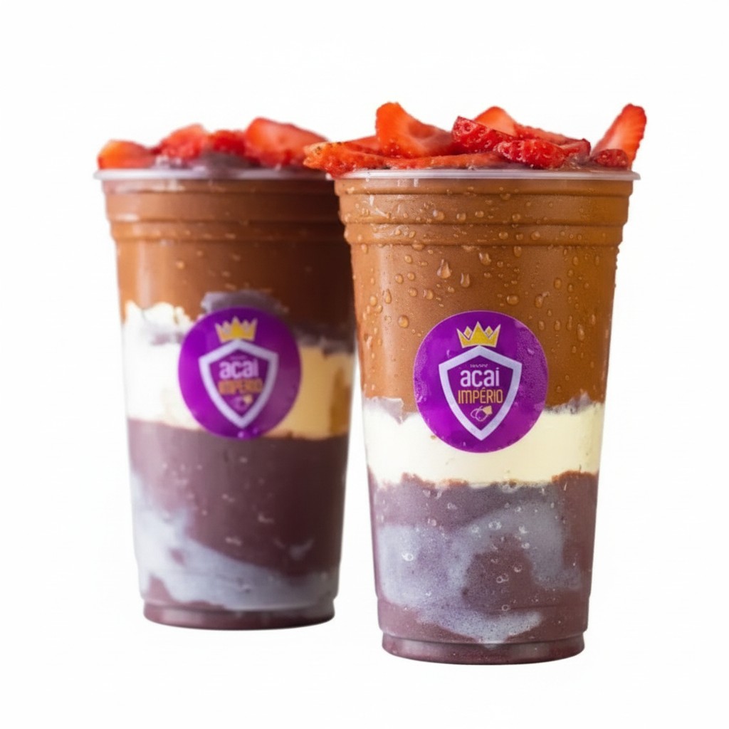 Uma deliciosa vitamina de açai, com uma consistencia incrivel!!!!!
