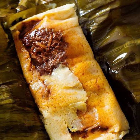 Tamal Oaxaqueño de Mole