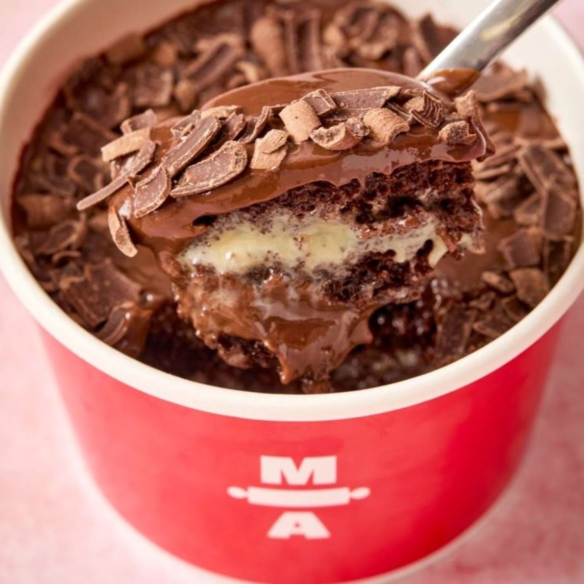 Cuchareable de torta de chocolate