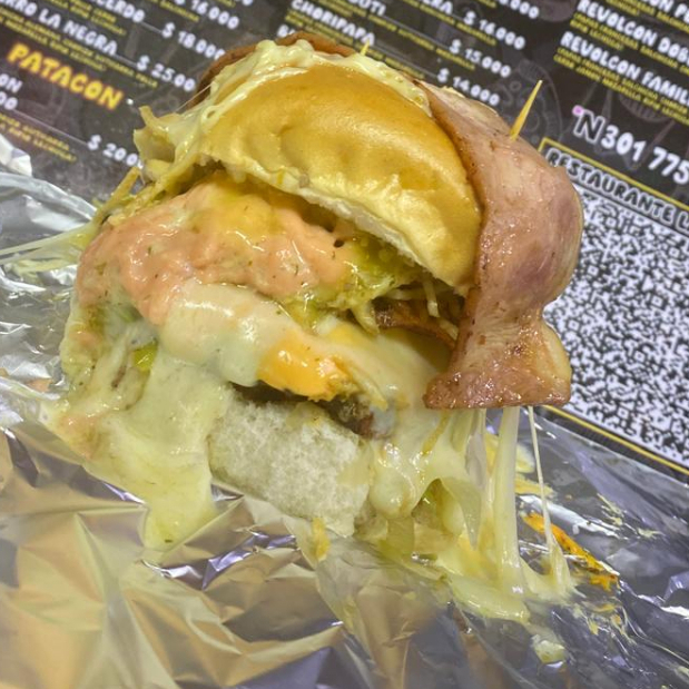 Hamburguesa La Negra