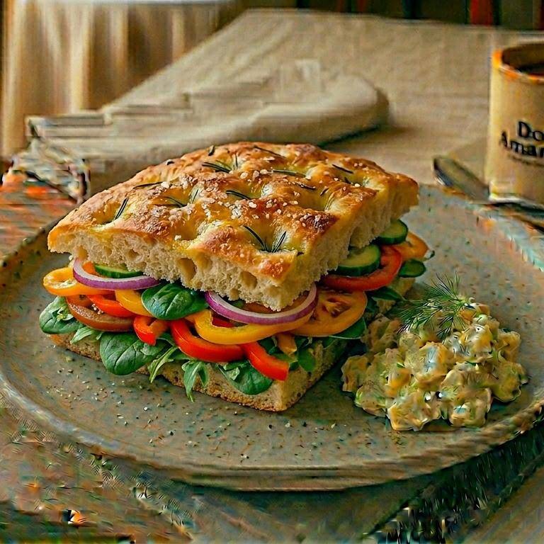 Focaccia Vegetariana