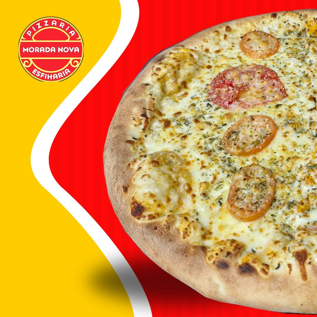 Mussarela, tomate e parmesão