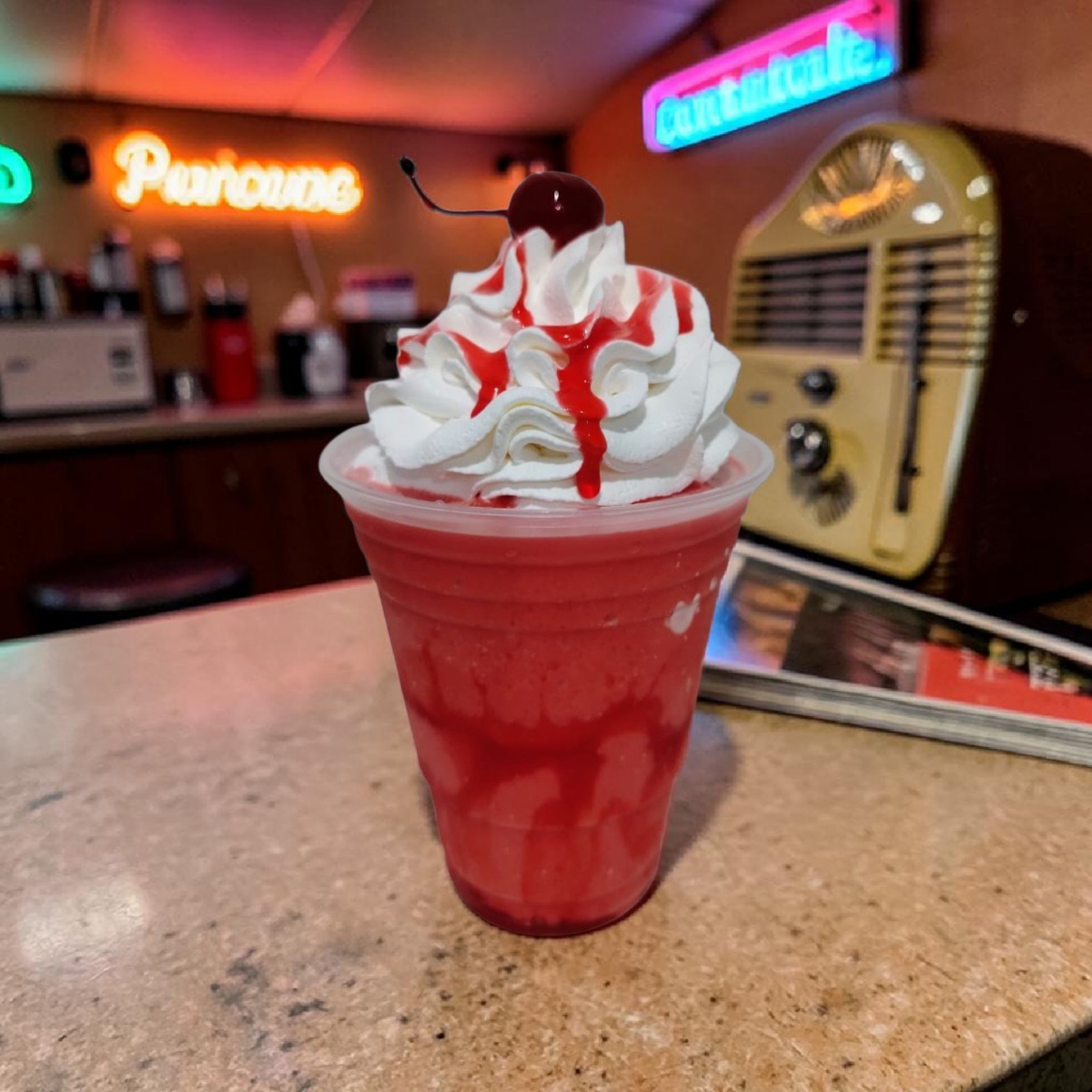 Frappé Cereza