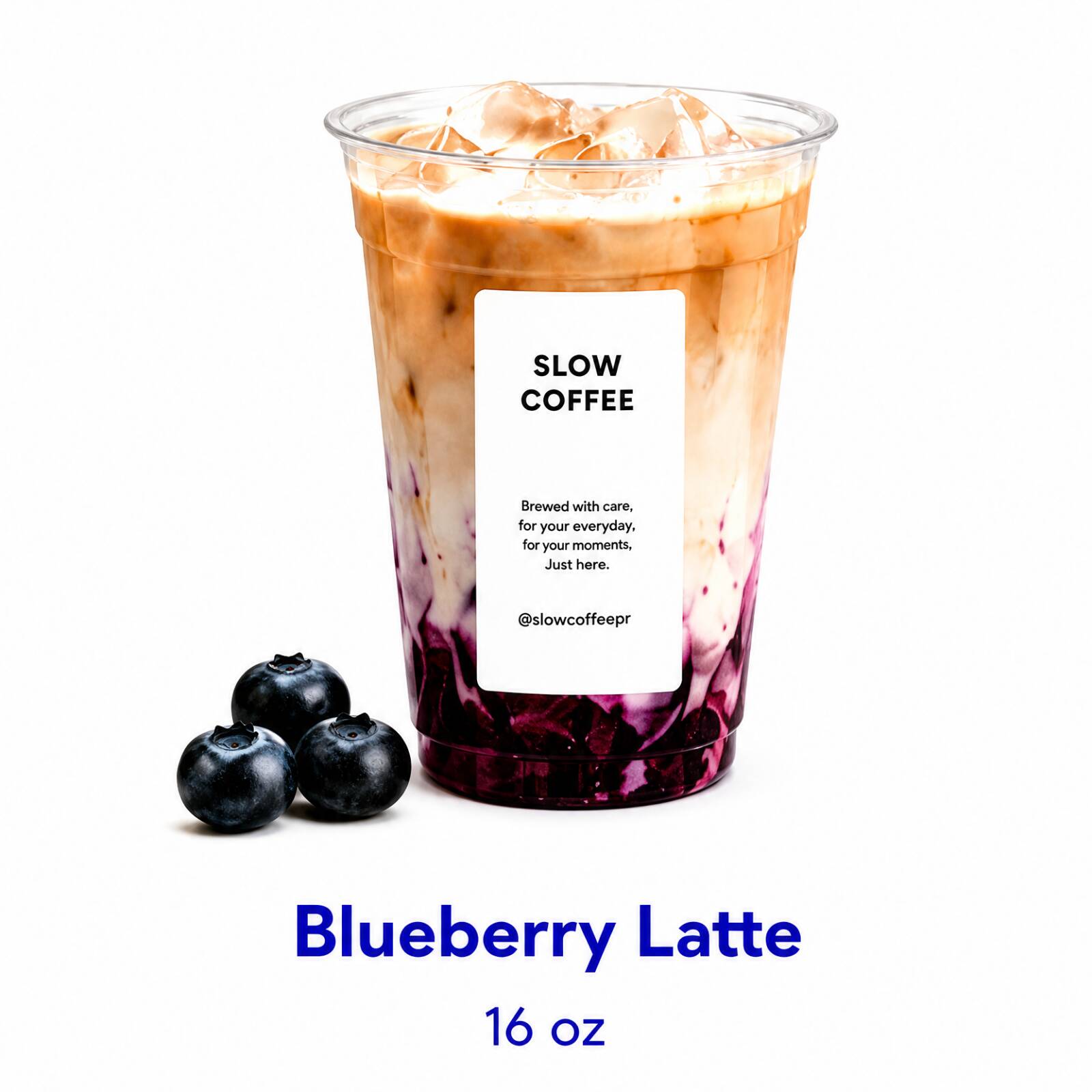Blueberry Latte