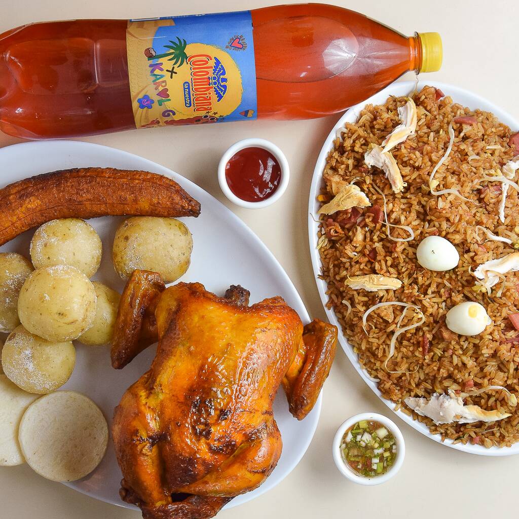 Arroz Chino Familiar + 1 Pollo