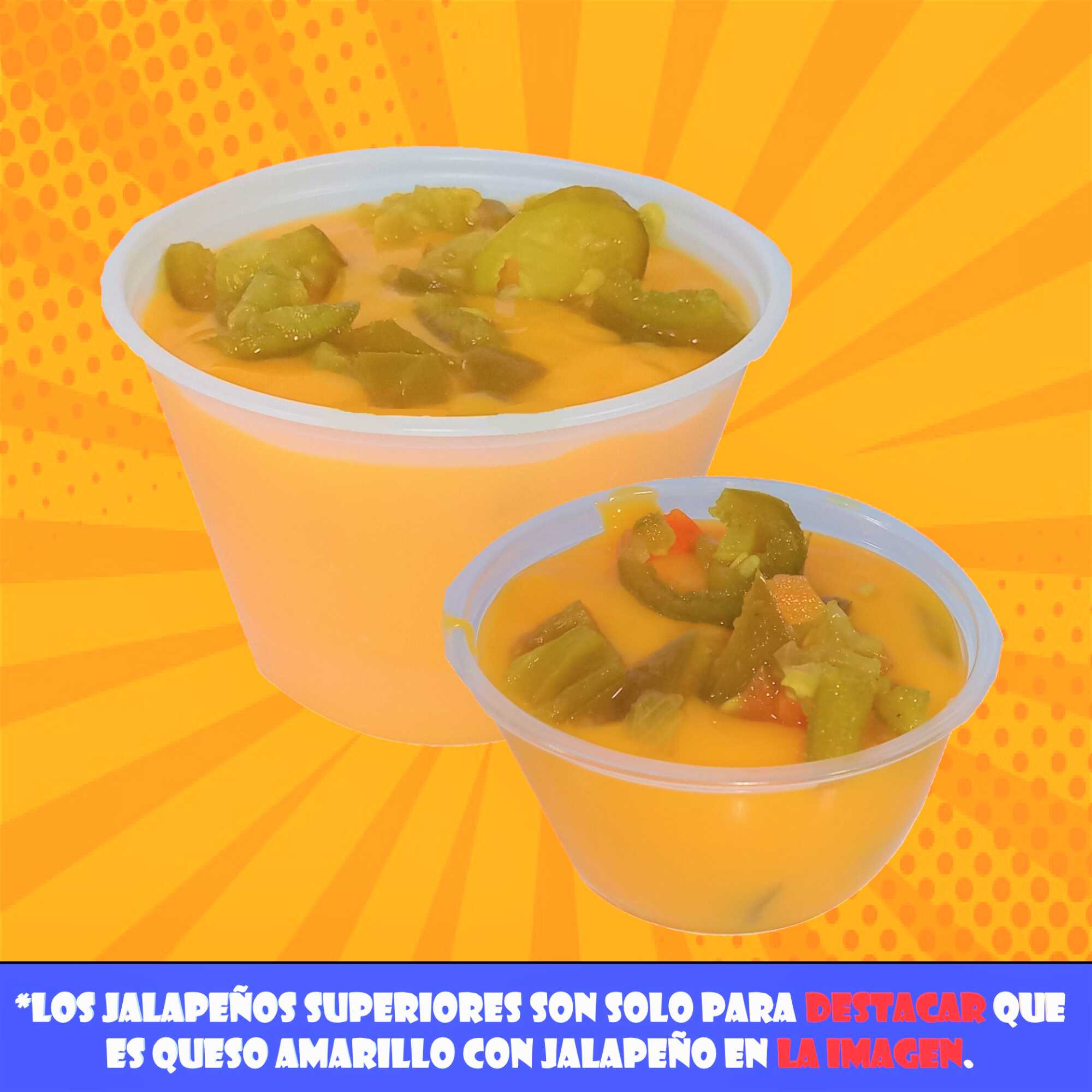 Queso Amarillo con Jalapeño Extra (4 oz.)