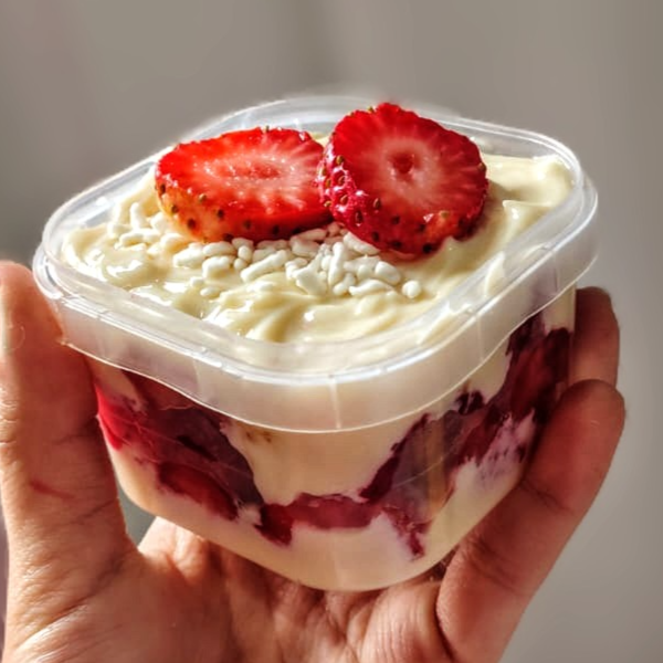 Mini gostosinho de morango, a sobremesa perfeita para você