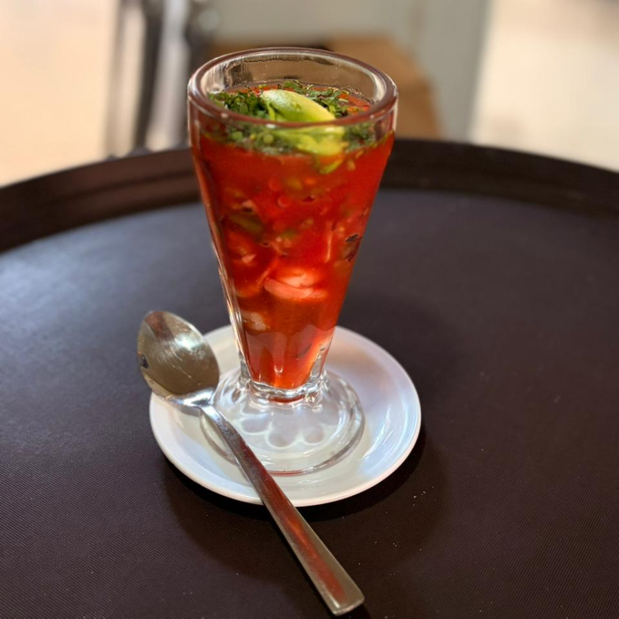 Coctel de Camarón con Pulpo Mediano