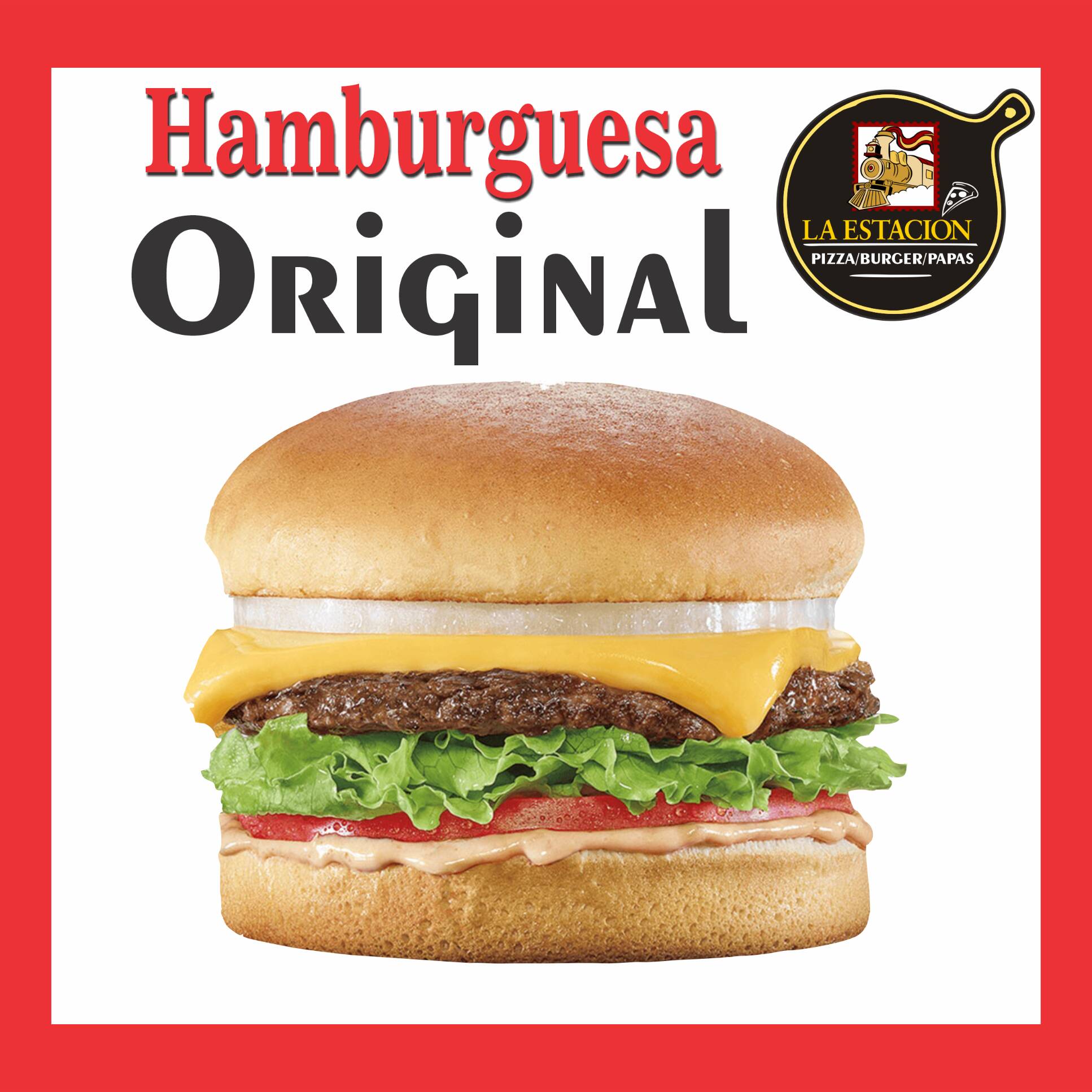 Hambuguesa Original con Queso