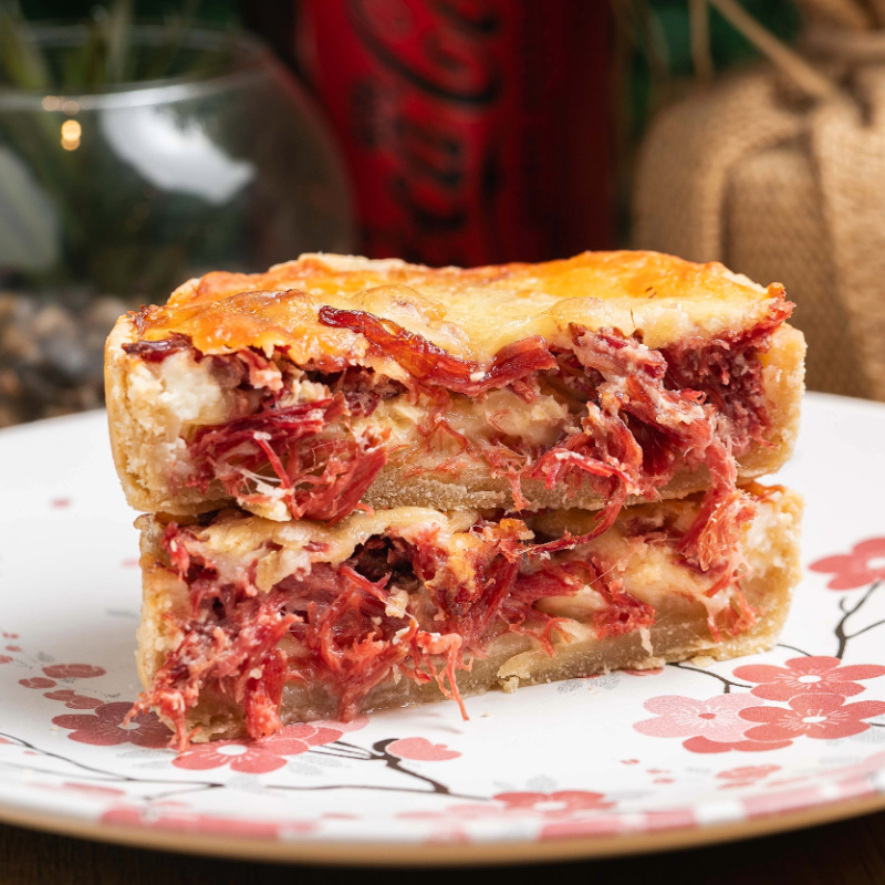 ✨ Quiche de carne seca com queijo: sabor nordestino em cada fatia! 🧀🥧 Perfeito para surpreender no almoço ou no lanche! 😋