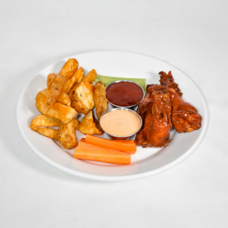 Alitas de Pollo (BUFALO, BBQ)