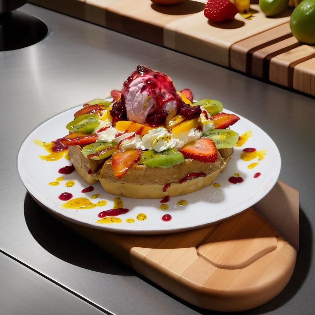 Waffle Tropical