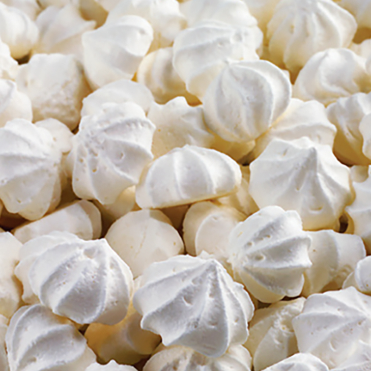 Crocante suspiro tradicional branco