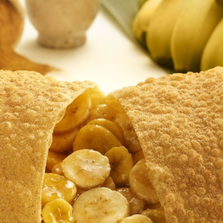 Doce de banana caseiro.