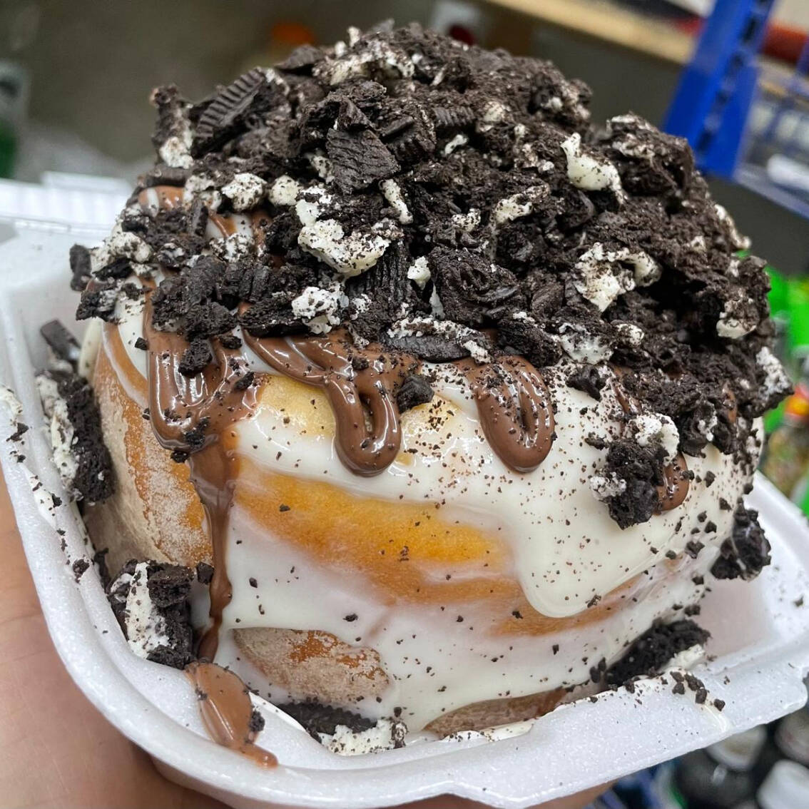 Rol oreo con nutella