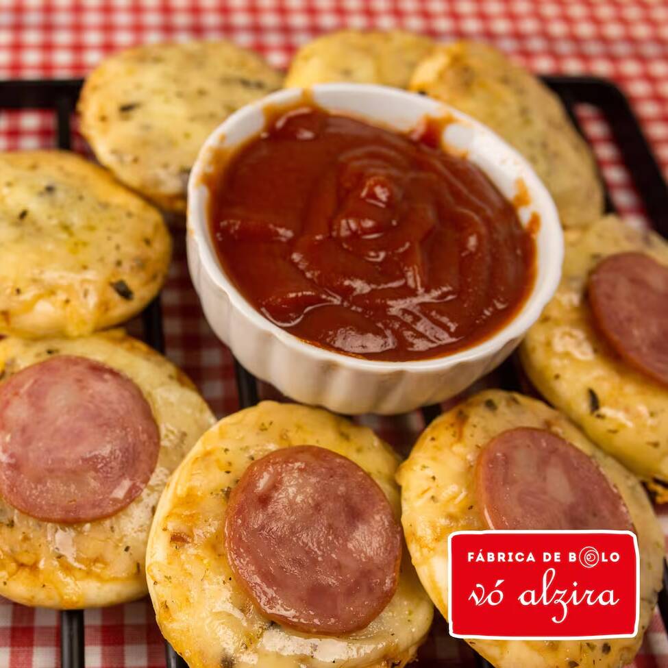 Assado e congelado, basta levar ao forno. Contém 12 unidades. Imagem meramente ilustrativa. Serve 3 Pessoas.