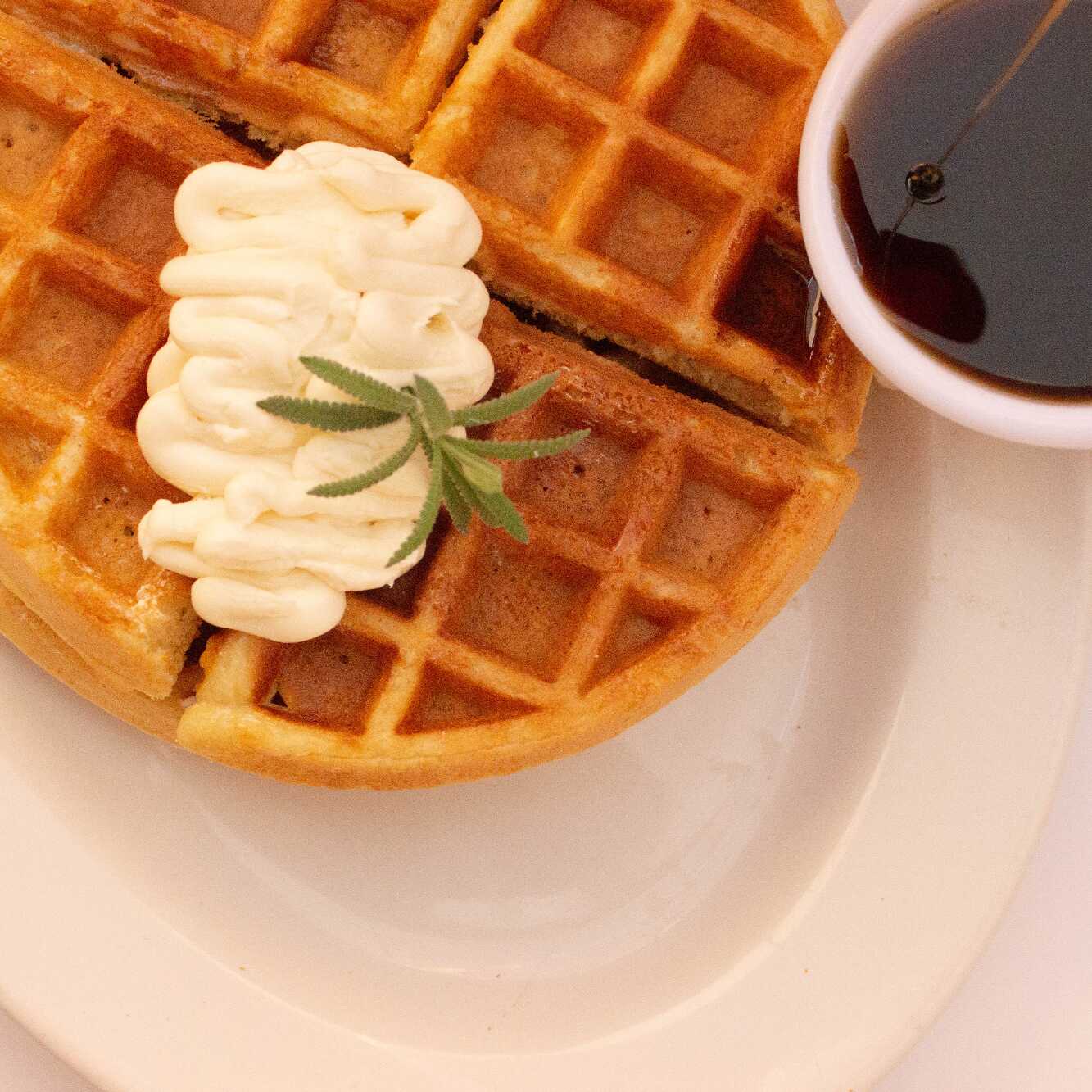 Waffle Maple con Philadelphia