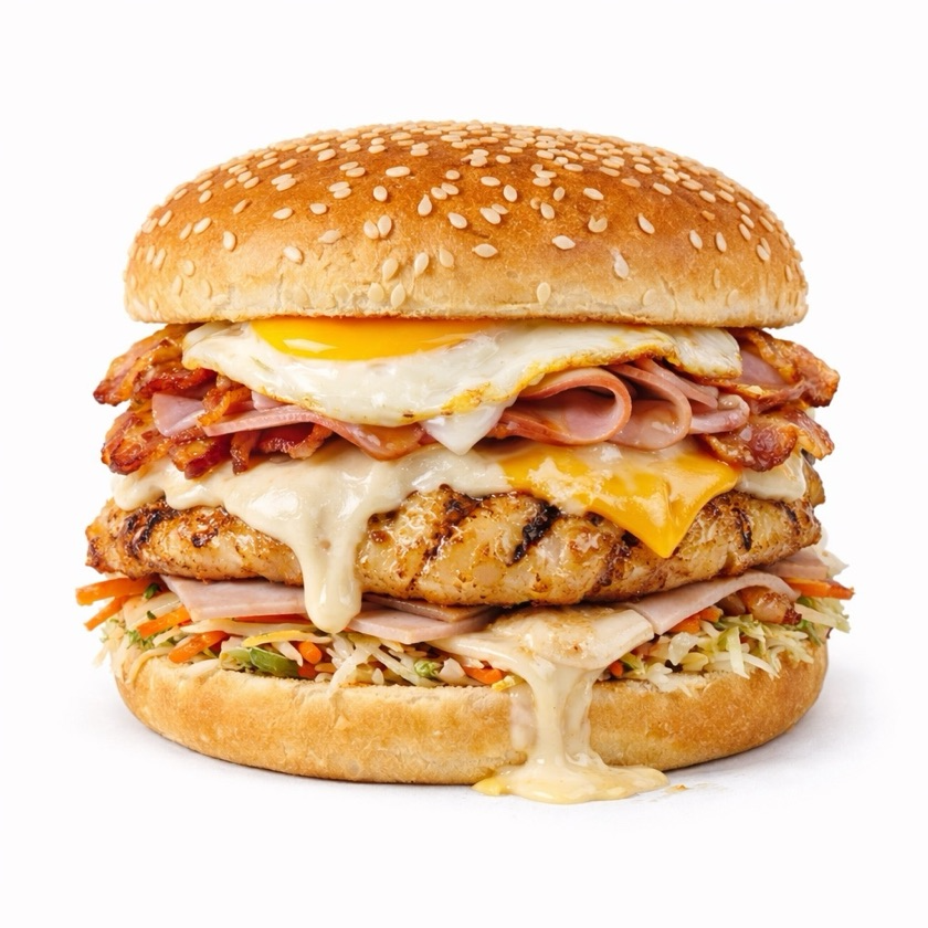 Hamburguesa JIron Man