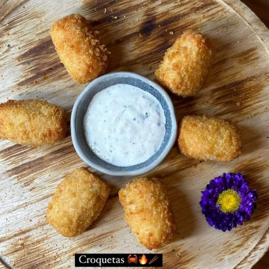 Croquetas de Cangrejo