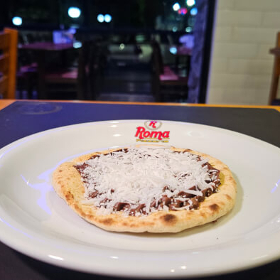 Chocolate com coco ralado