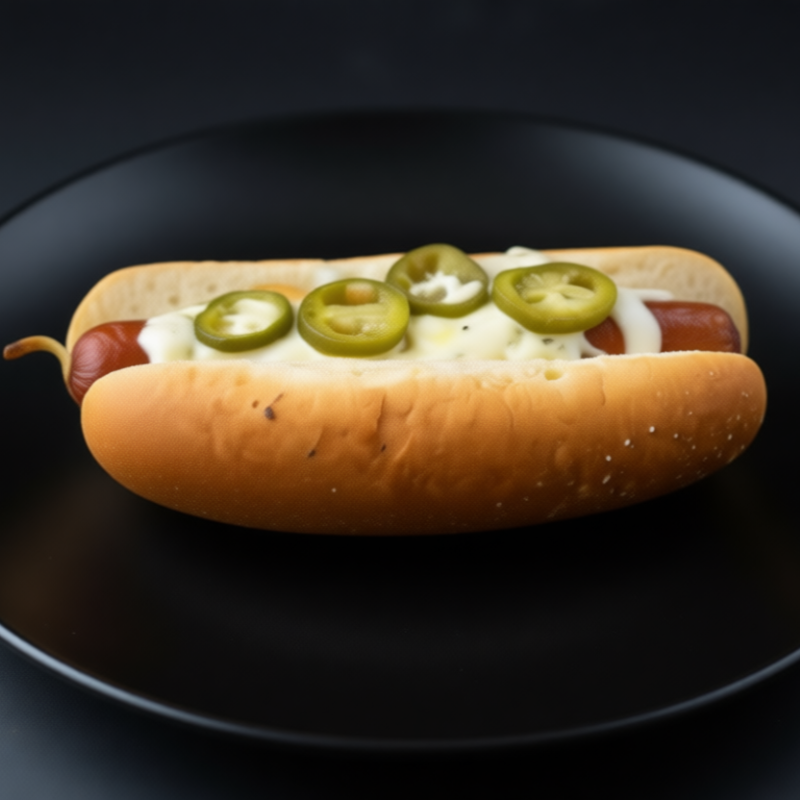 Hot Dog con Queso Oaxaca